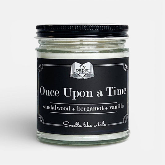 Once Upon a Time 9oz Candle Sandalwood + Bergamot + Vanilla