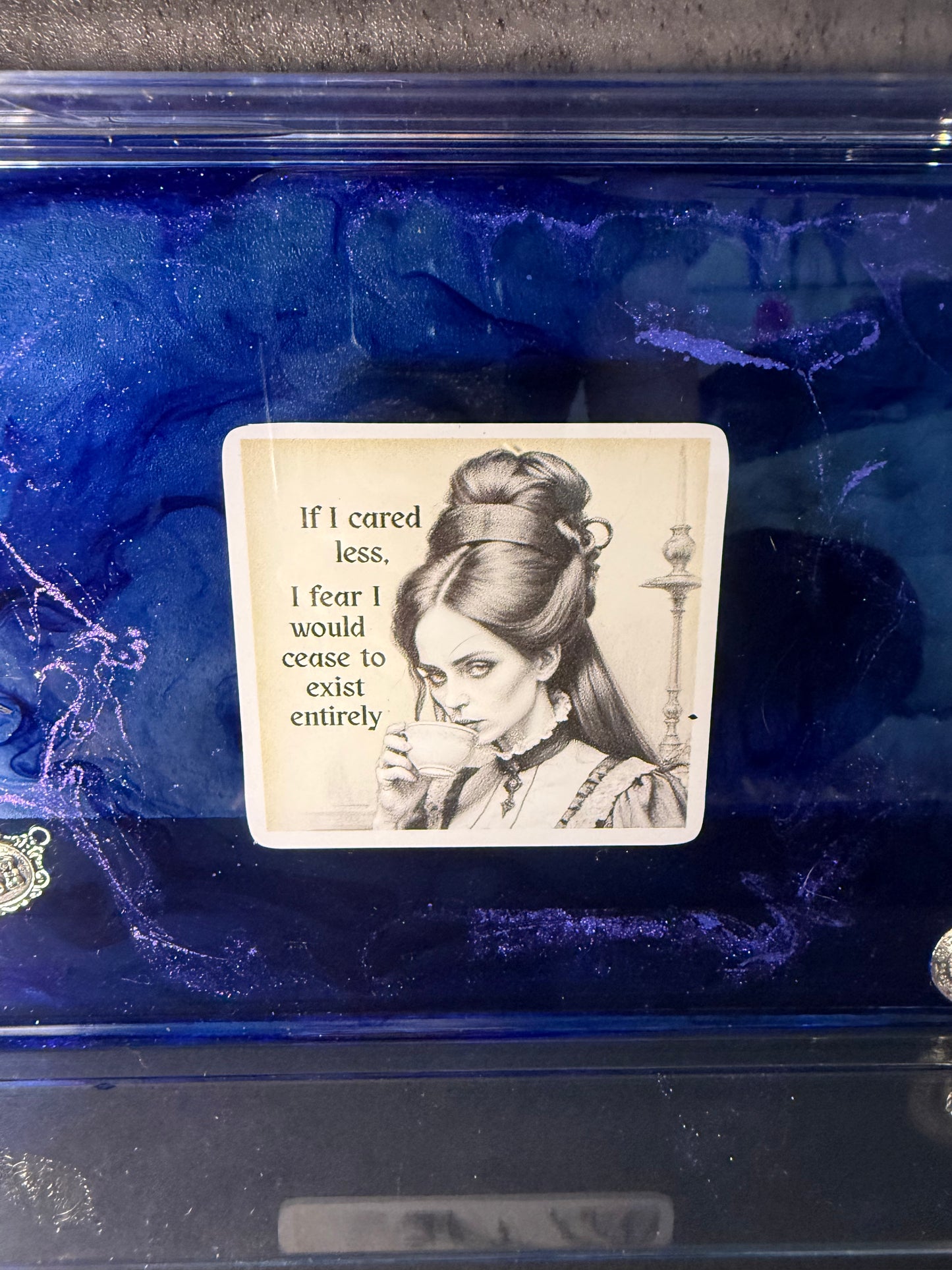 Victorian Lady who cared LESS