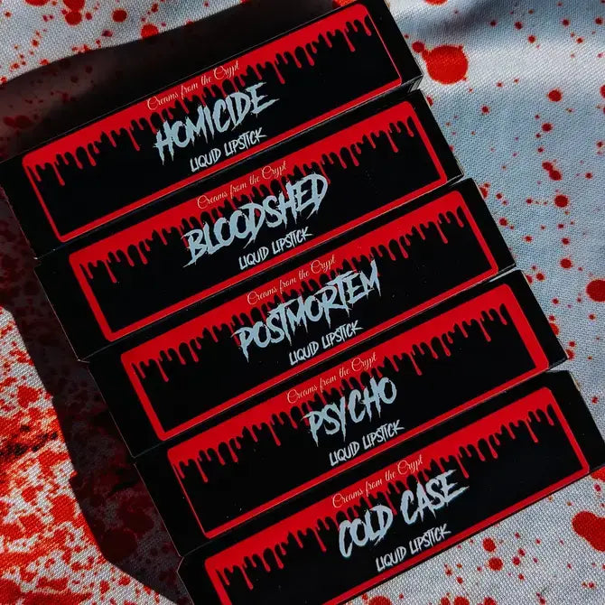 HOMICIDE - Knife shaped slasher liquid lipstick