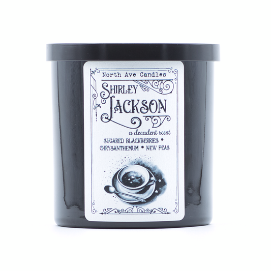 Shirley Jackson / Horror Candle / Gothic Decor / Book Candle