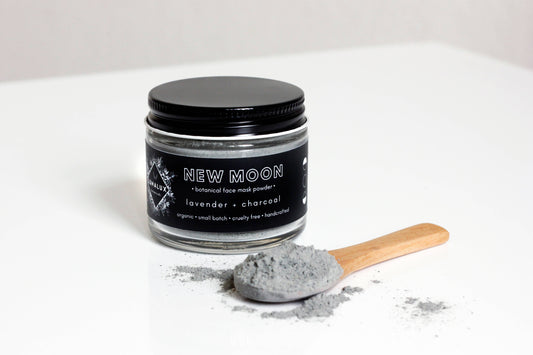 NEW MOON // Charcoal Botanical Face Mask