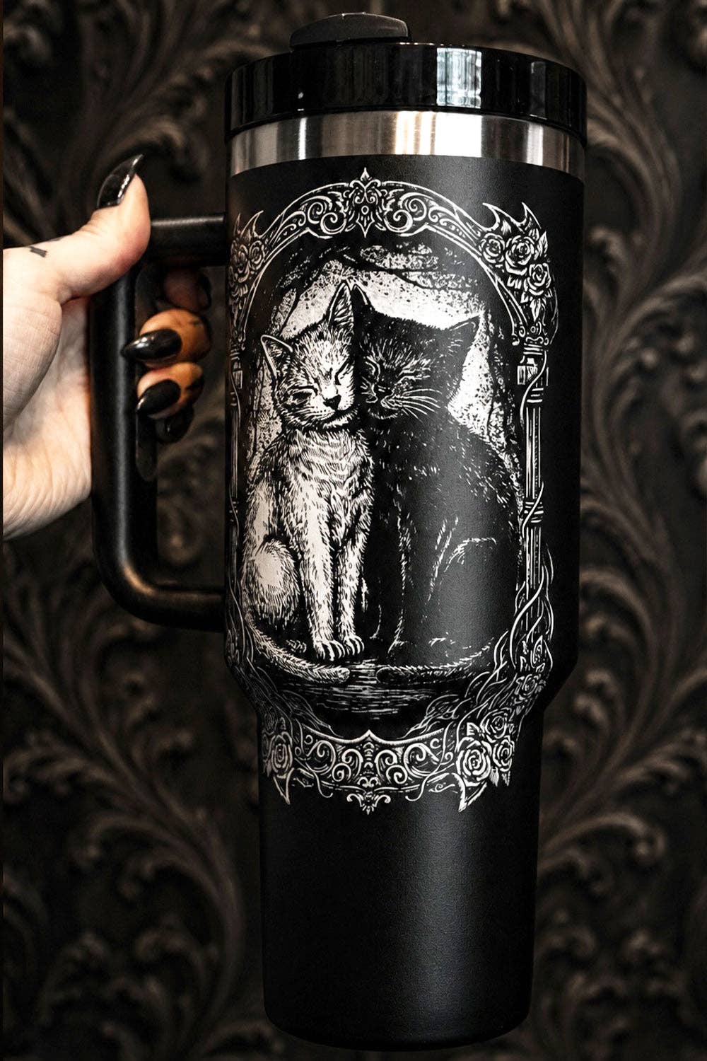 Cuddling Cats 40oz Tumbler