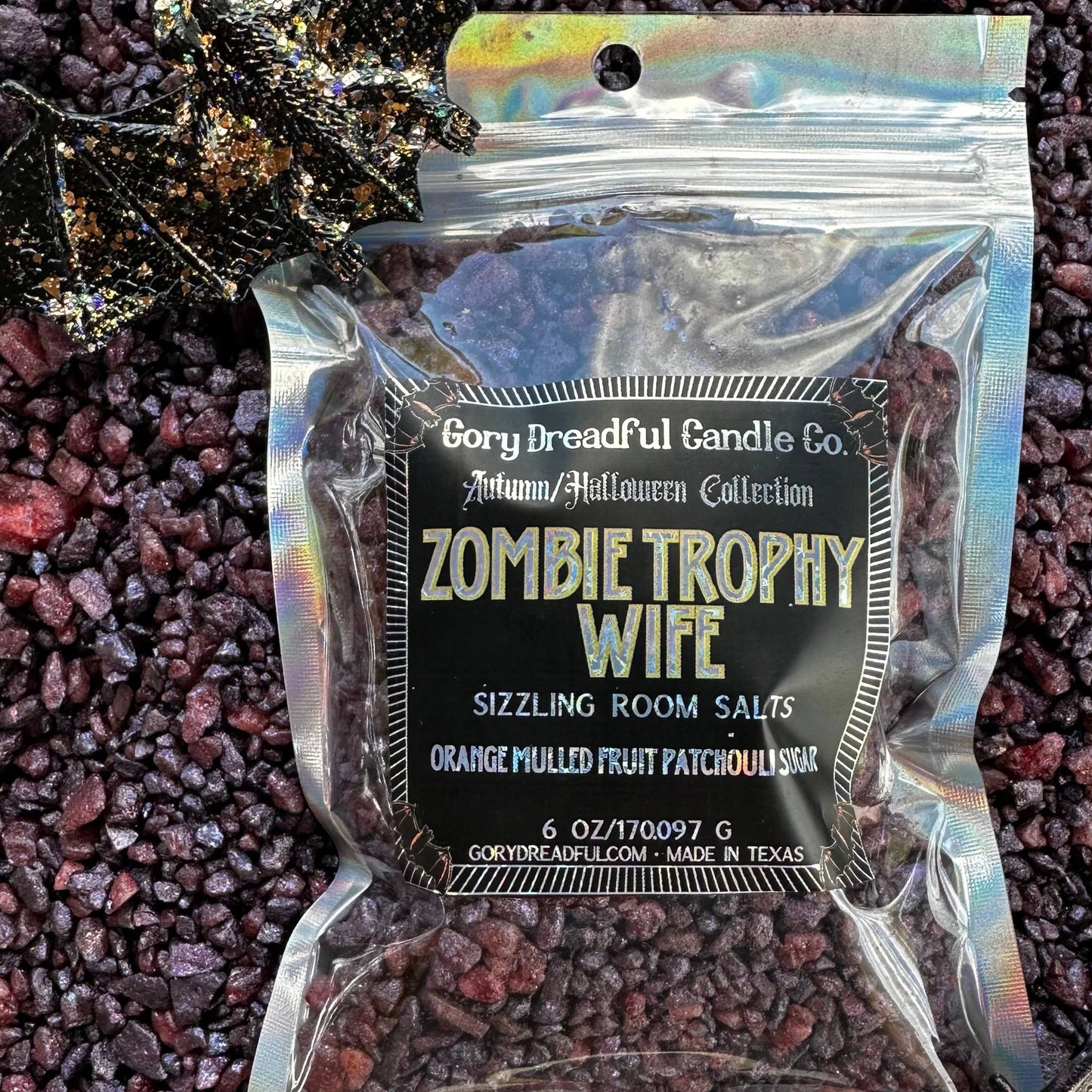Zombie Trophy Wife Sizzling Room Salt Crystal Potpourri