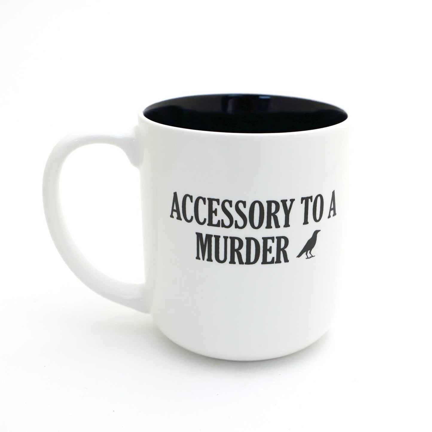 Cawfee Crow mug, Funny gift for bird lover, gothic horror