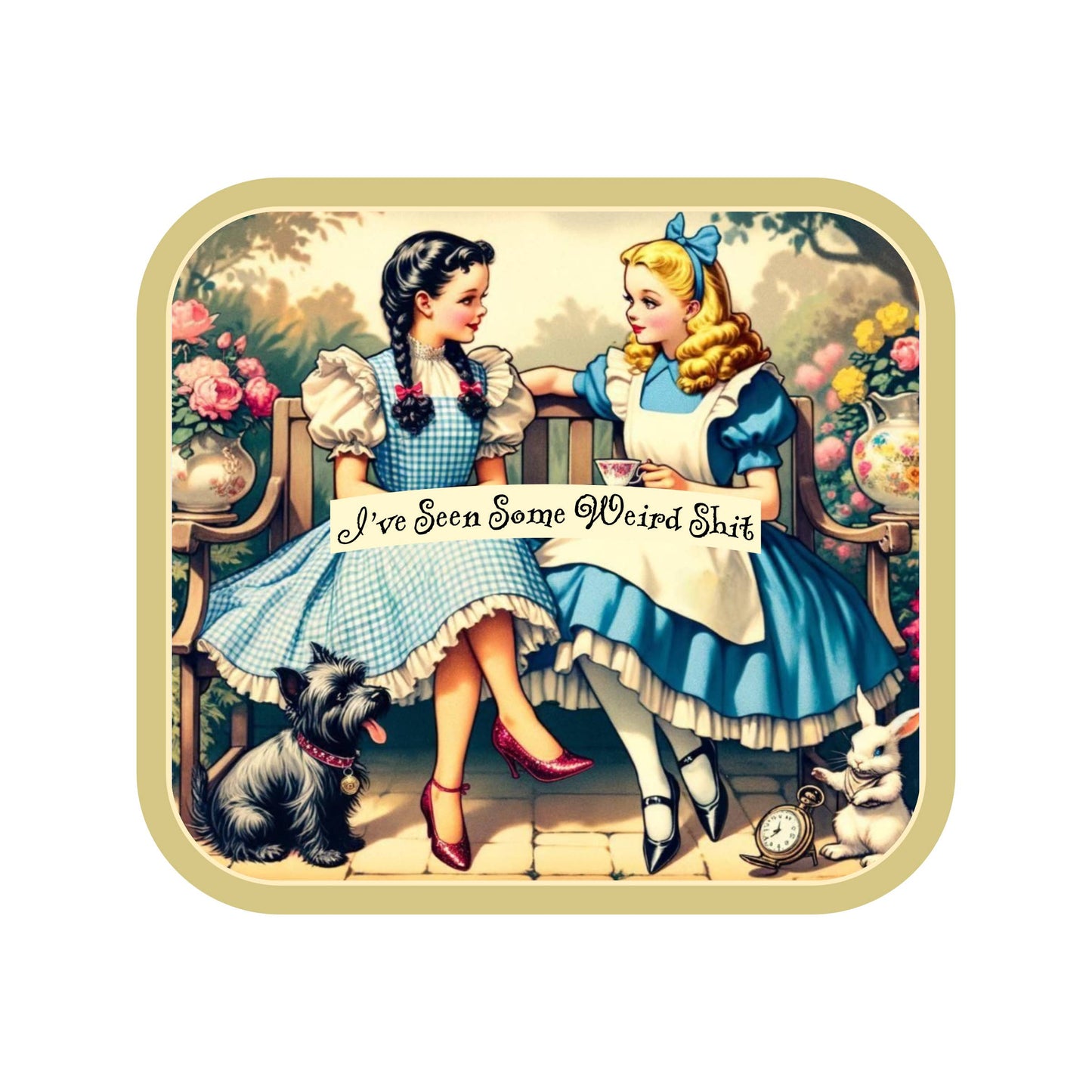 Funny Life Swear Shit Friendship High Quality Vinyl Sticker
