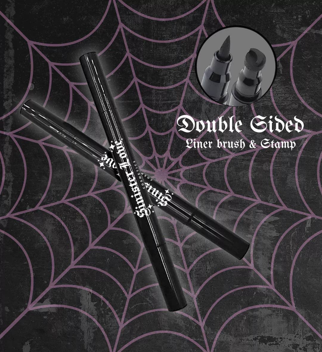 Spooky Graphic Stamp Eyeliner Pen