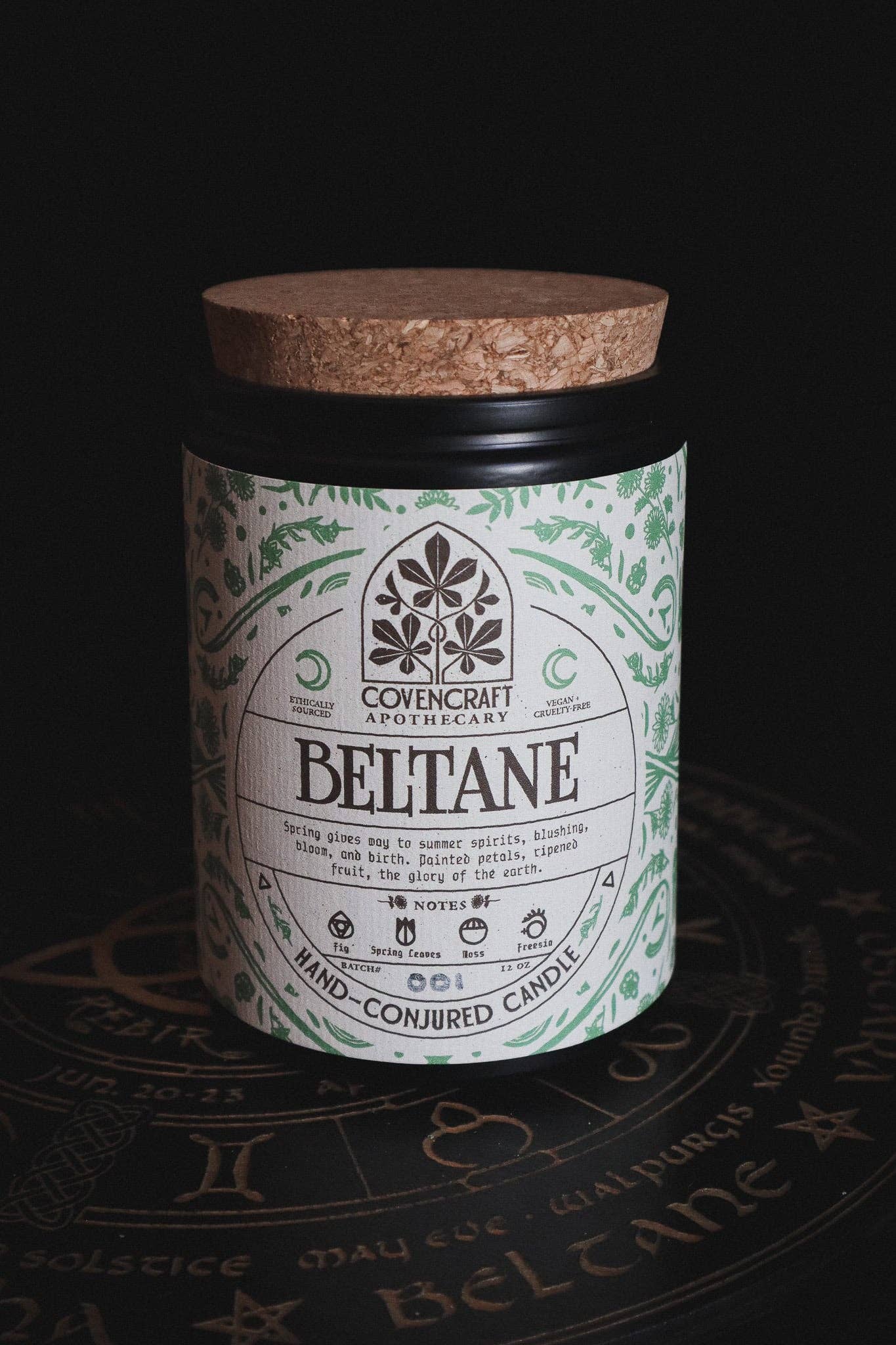 Beltane Candle