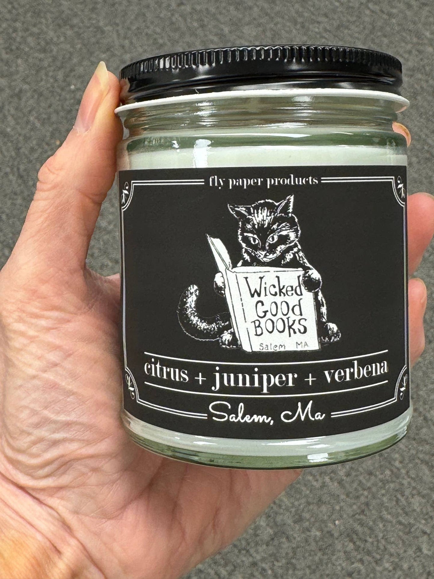 Custom Name Drop or City State 9oz Soy Glass Candle