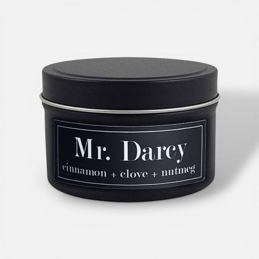 Mr Darcy 4oz Candle - Cinnamon + Clove + Nutmeg