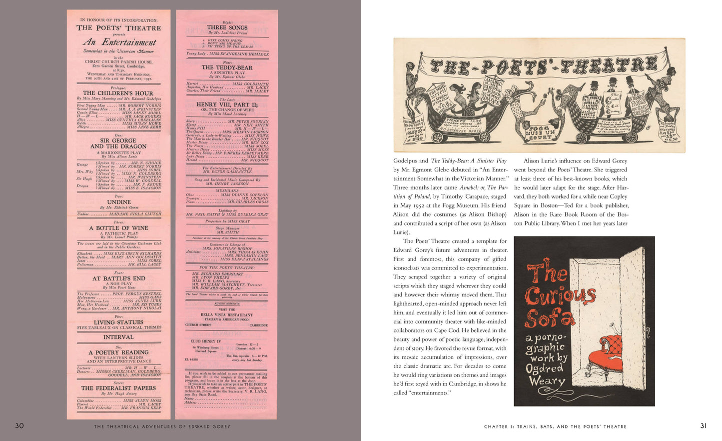 Theatrical Adventures of Edward Gorey