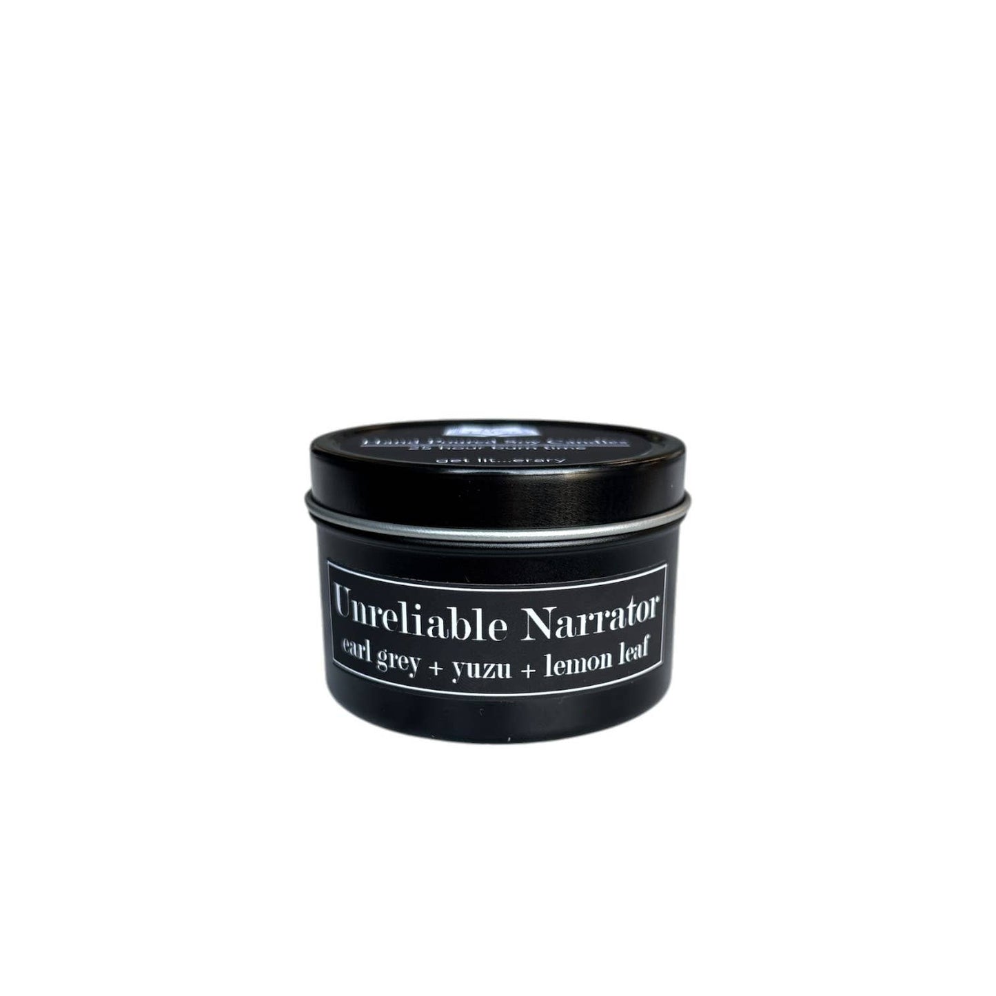 Unreliable Narrator 4oz Candle Earl Grey + Yuzu + Lemon