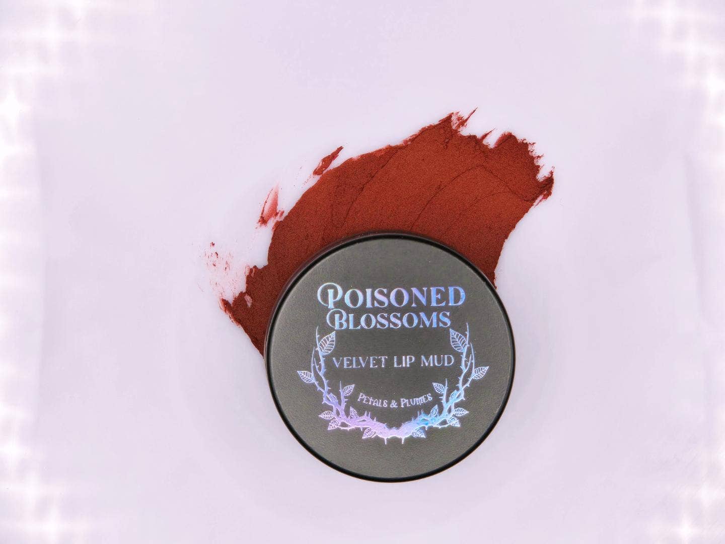 Poppy Lip Mud | dried blood red | vanilla scent