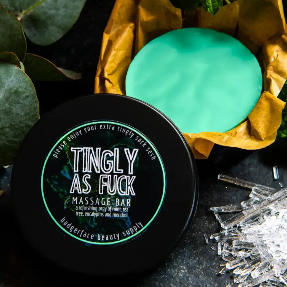Peppermint Massage Bar. Natural Massage Bar. Adult Gag Gifts