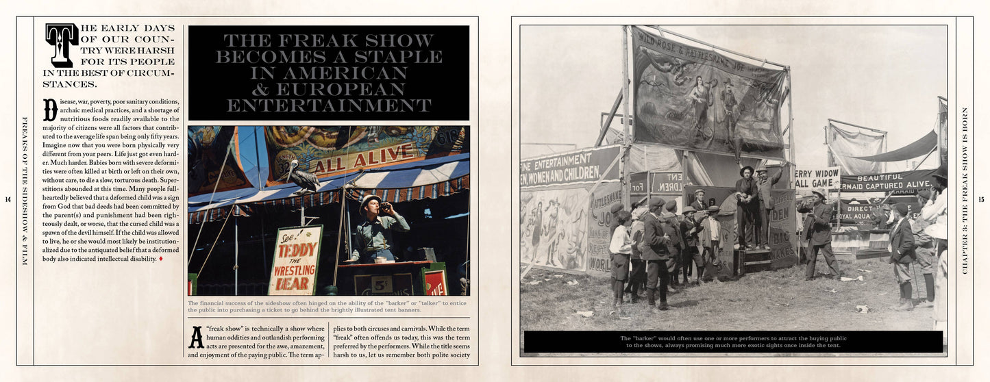 Freaks of Sideshow and Film