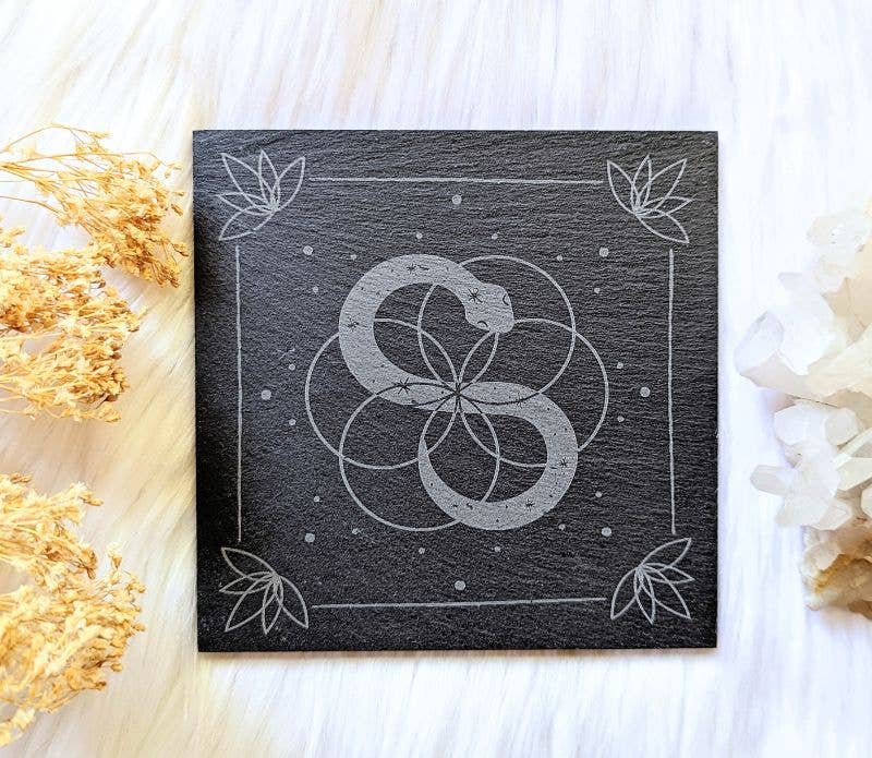 Infinite Magic Altar Tile - Slate, Ritual Tool, Altar, Spell