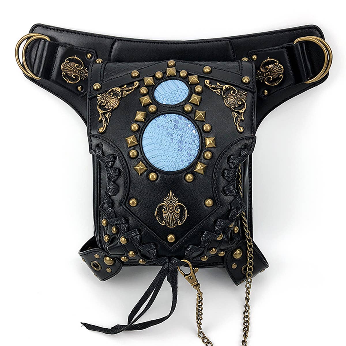 STEAMPUNK ONE-SHOULDER DIAGONAL BAG PURSE_CWAB0639