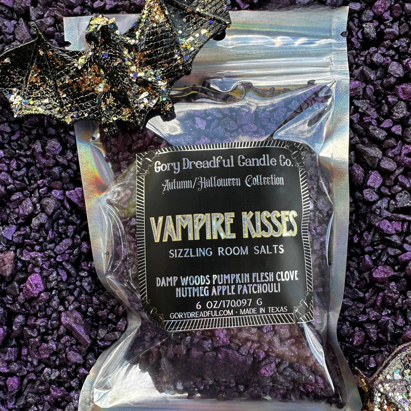 Vampire Kisses Sizzling Room Salt Crystal Potpourri