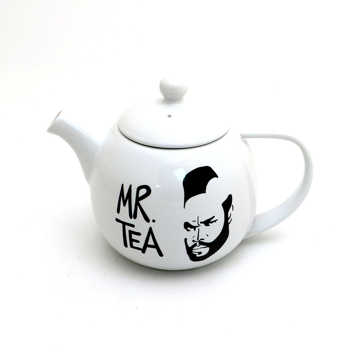 Mrs Tea Mr. Tea Small Round Teapot – The Gothicary