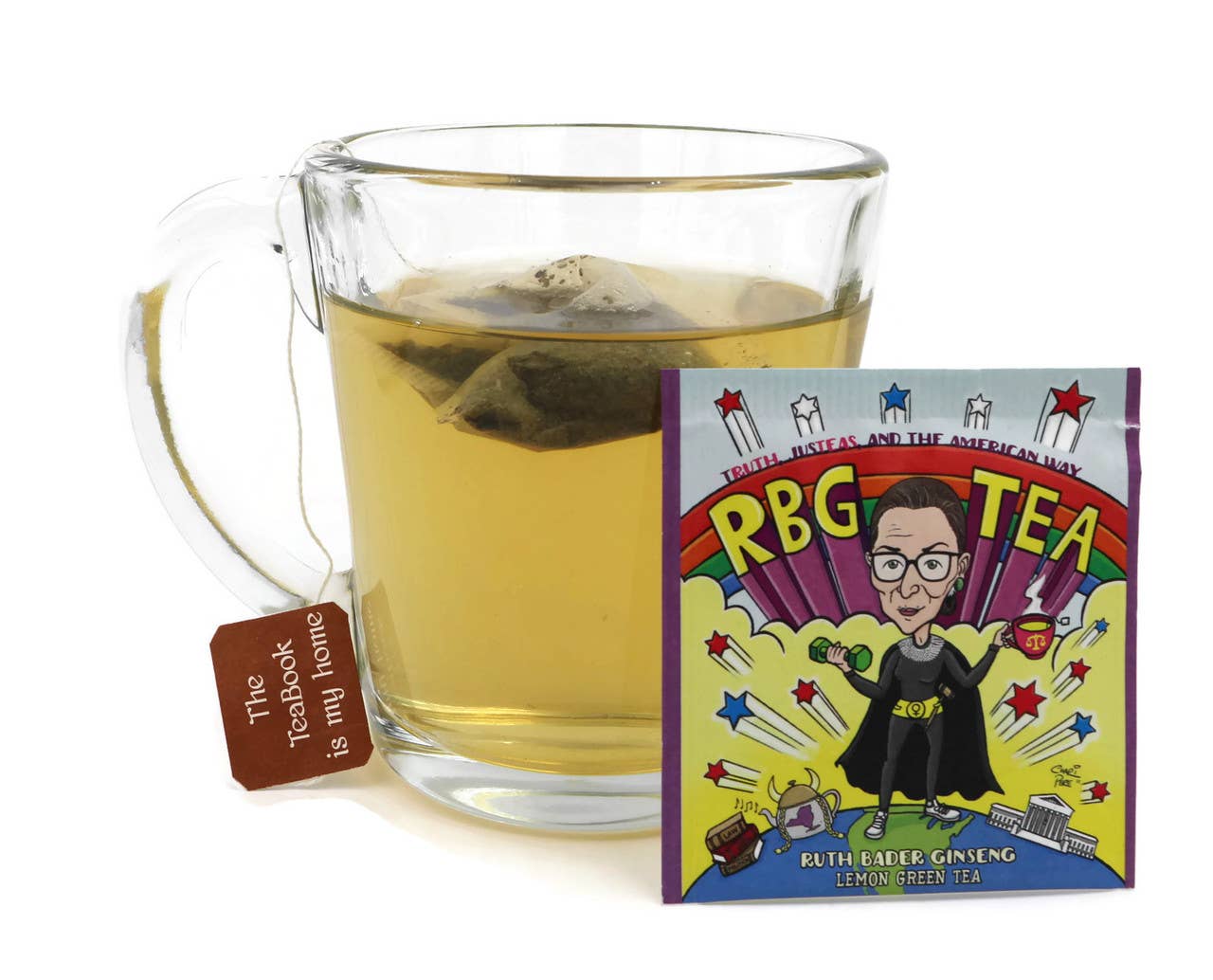 Ruth Bader Ginseng (RBG) - Organic Lemon Green Tea