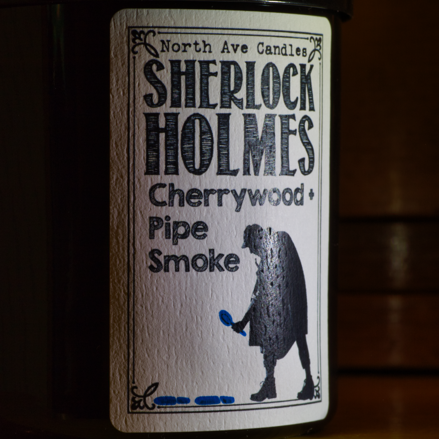 Sherlock Holmes Candle / Mystery Lover Gift / Bookstore Gift