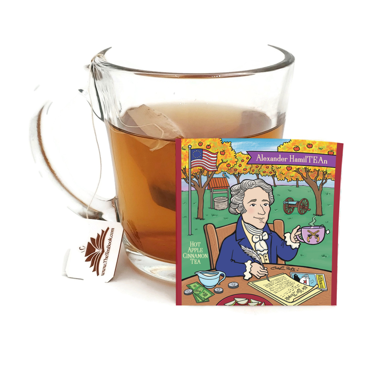 Alexander HamilTEAn: Hot Apple Cinnamon