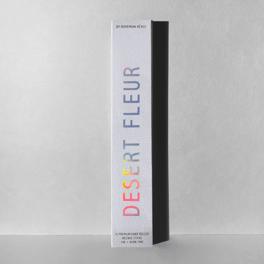 Desert Fleur Hand-Rolled Incense Sticks | Earthy & Iconic