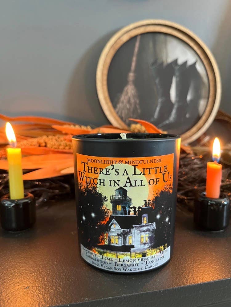 Practical Magic Soy Wax Crystal Candle, Hand-Poured
