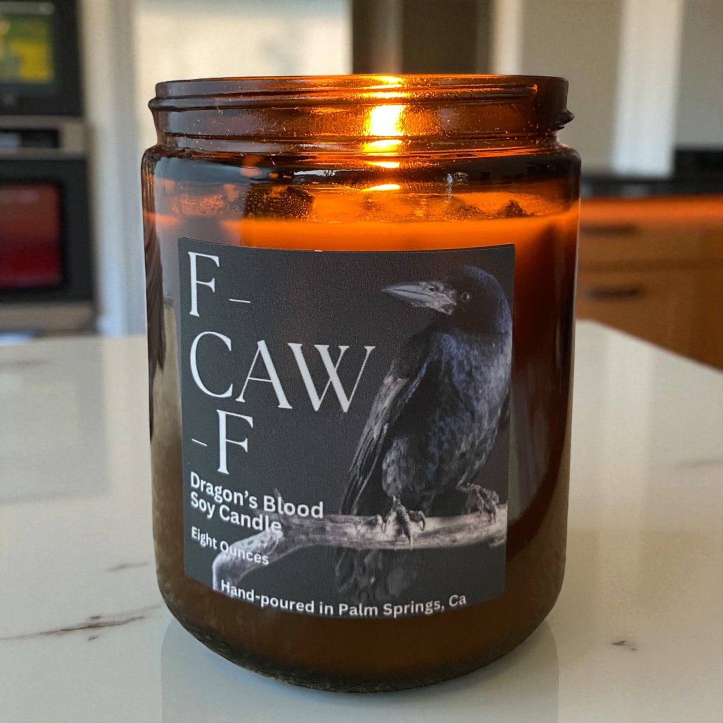 F-CAW-F Dragon’s Blood Soy Candle | 8 oz 