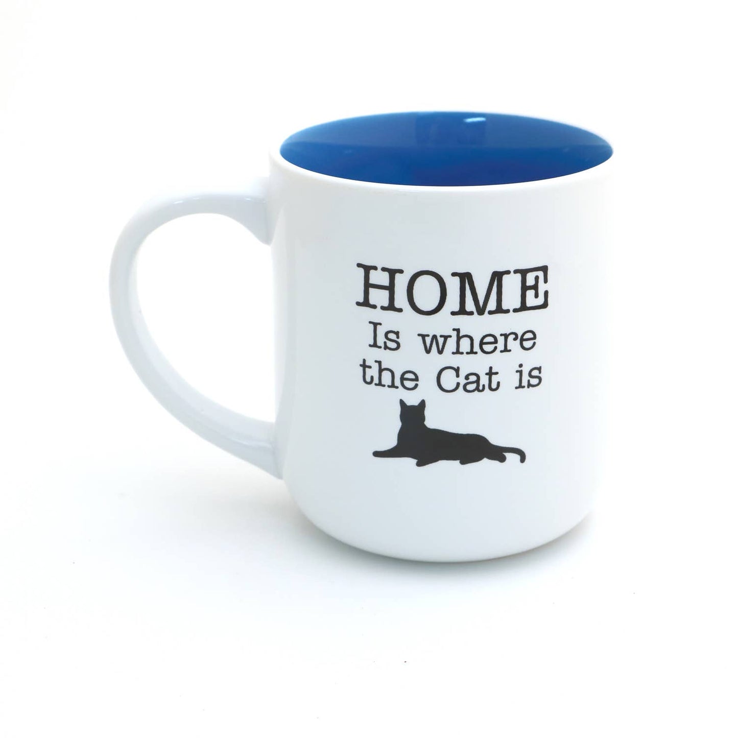 Cat mug, Too Peopley outside, gift for introverted cat lover