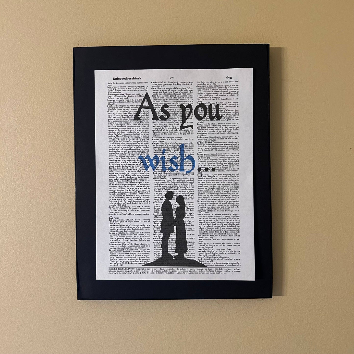 As you wish | Vintage Book Print | Valentine's Day