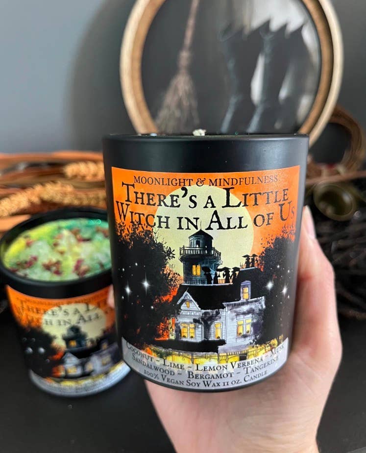 Practical Magic Soy Wax Crystal Candle, Hand-Poured