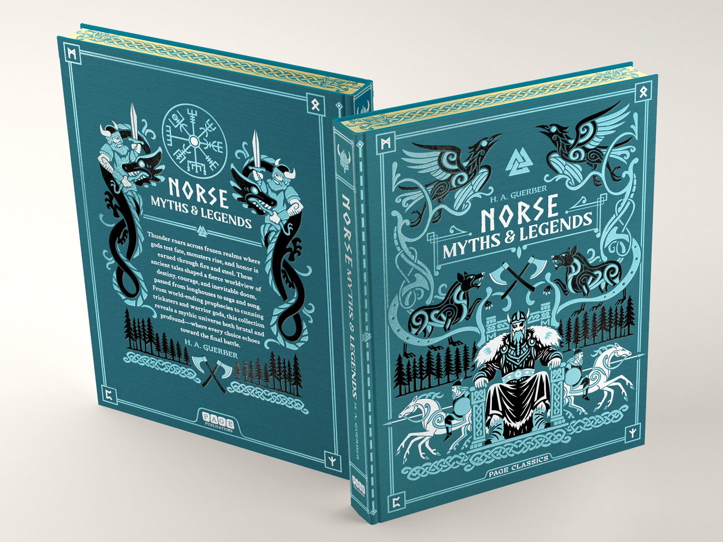 Norse Myths and Legends (Deluxe Hardcover Edition)