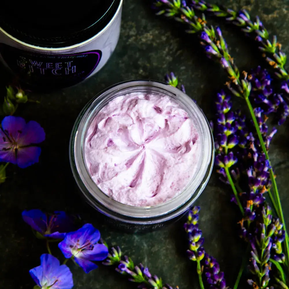 Lavender Geranium Natural Foaming Sugar Scrub