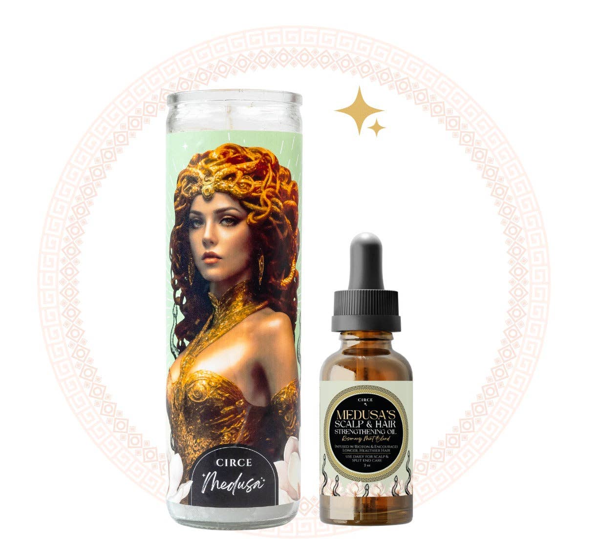 Medusa's Scalp & Hair Strengthening Oil - Rosemary Mint Blend 2 oz - Wholesales