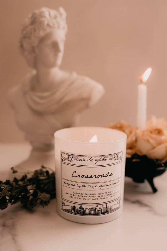 Crossroads | Ritual Candle, Greek, Hekate, Odyssey