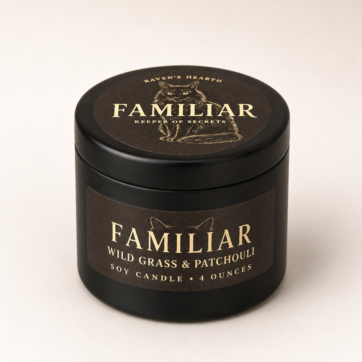 Familiar Soy Candle | Wild Grass & Patchouli