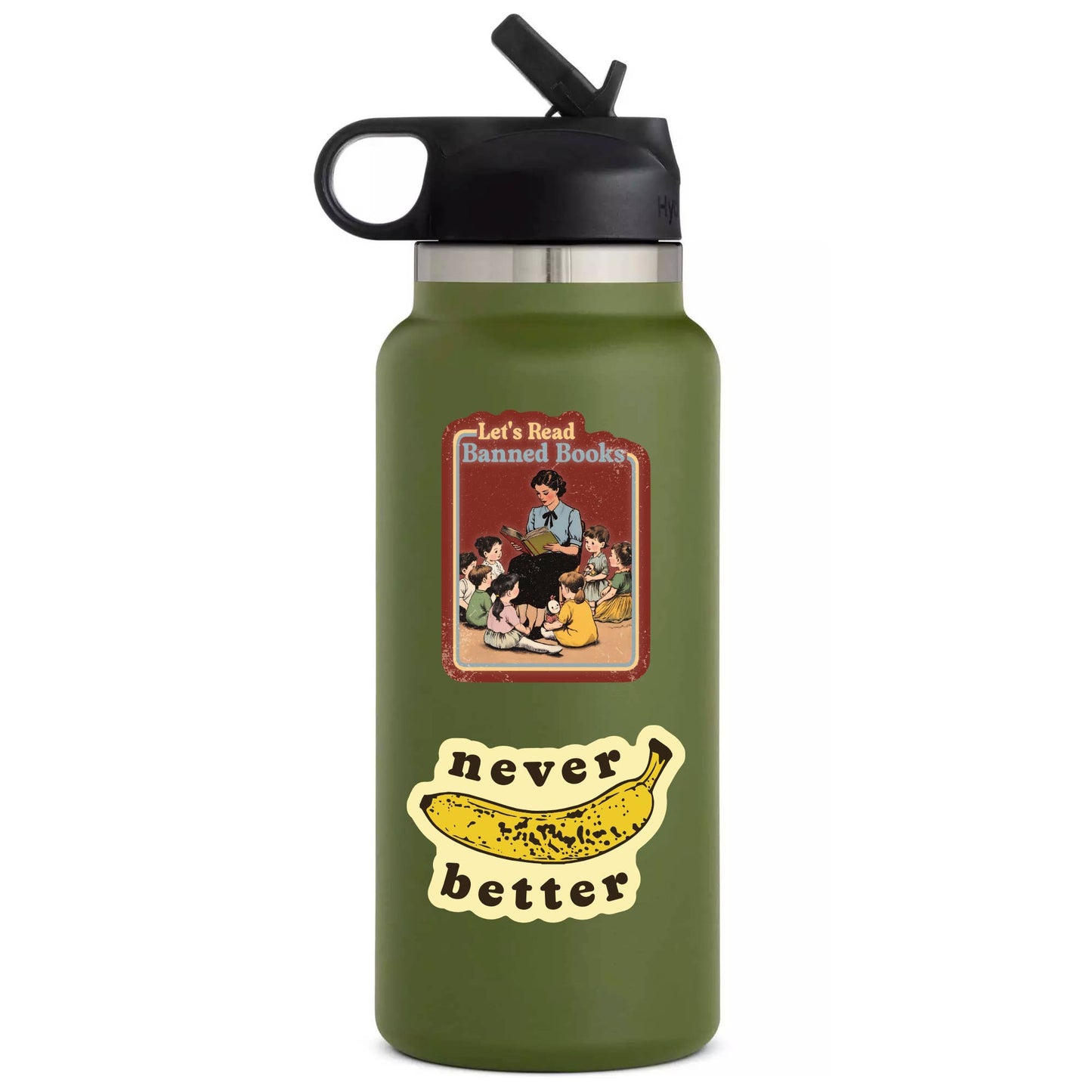 Book Politics Schools Library High Quality Vinyl Sticker