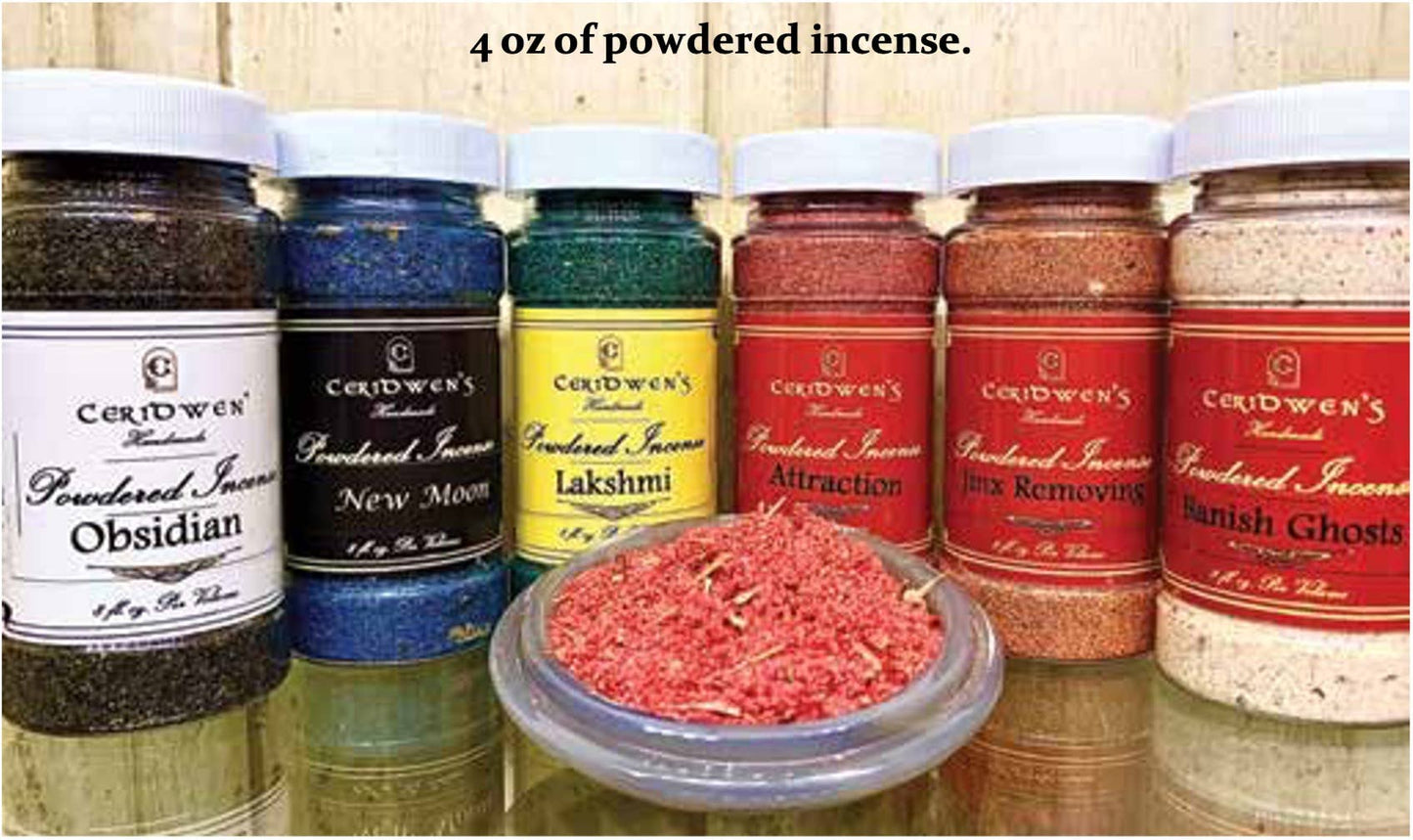 Wiccan Powdered Incense - enhance intention, spells & magic