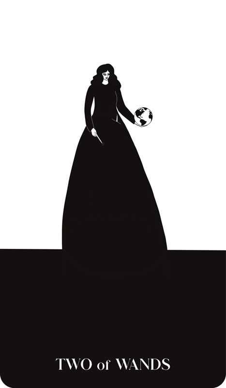 Black Violet Tarot by Heidi  Phelps