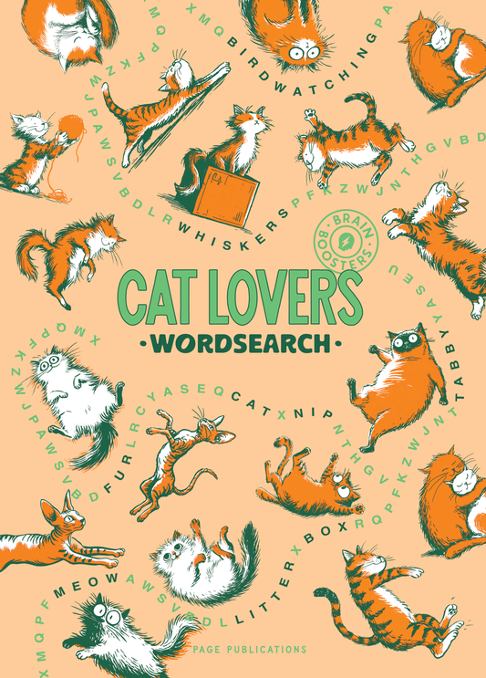 Cat Lovers Wordsearch: Fun Cat-Themed Word Search Puzzles