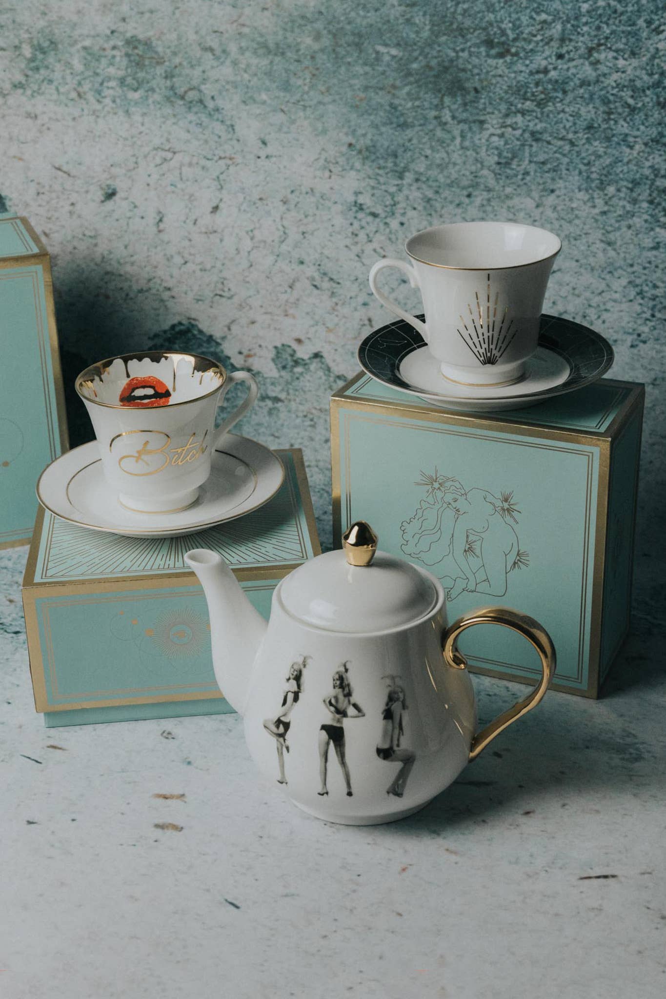Burlesque Lady Teapot