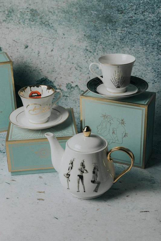 Burlesque Lady Teapot