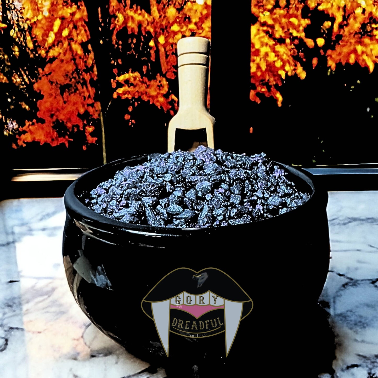 Fangs & Lace Sizzling Room Salt Crystal Potpourri