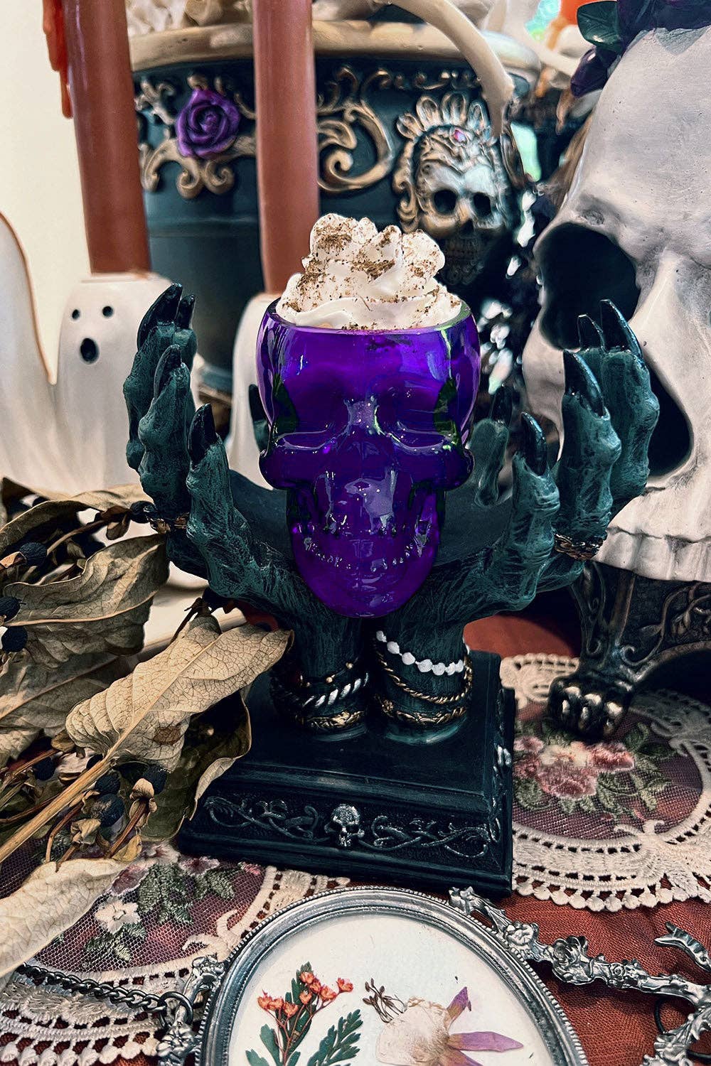 Skull Shot Glass [Deep Purple]