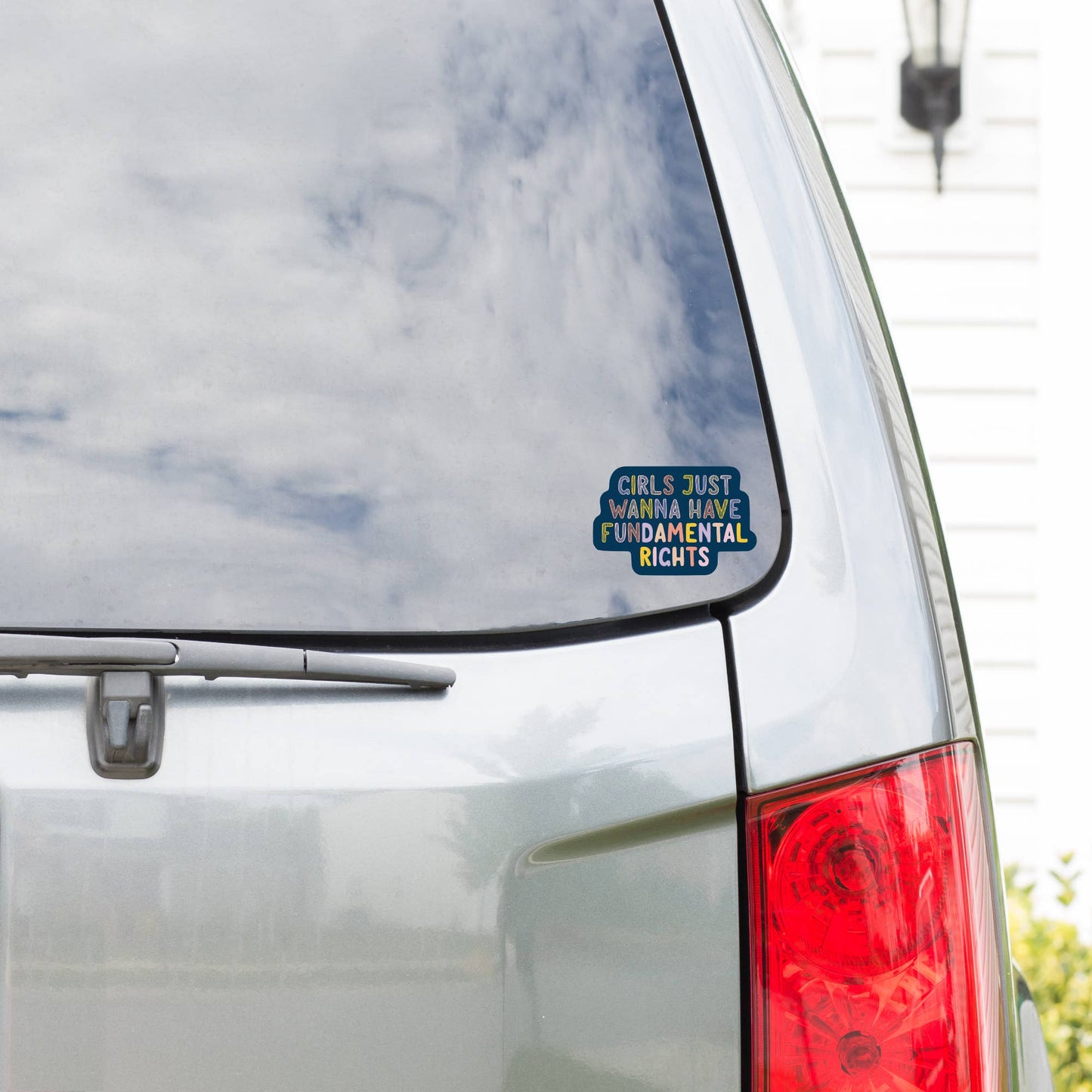 Women Rights Politics Justice High Quality Vinyl Sticker