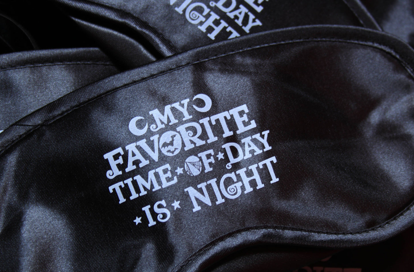 My Favorite Time of Day is Night Sleep Mask