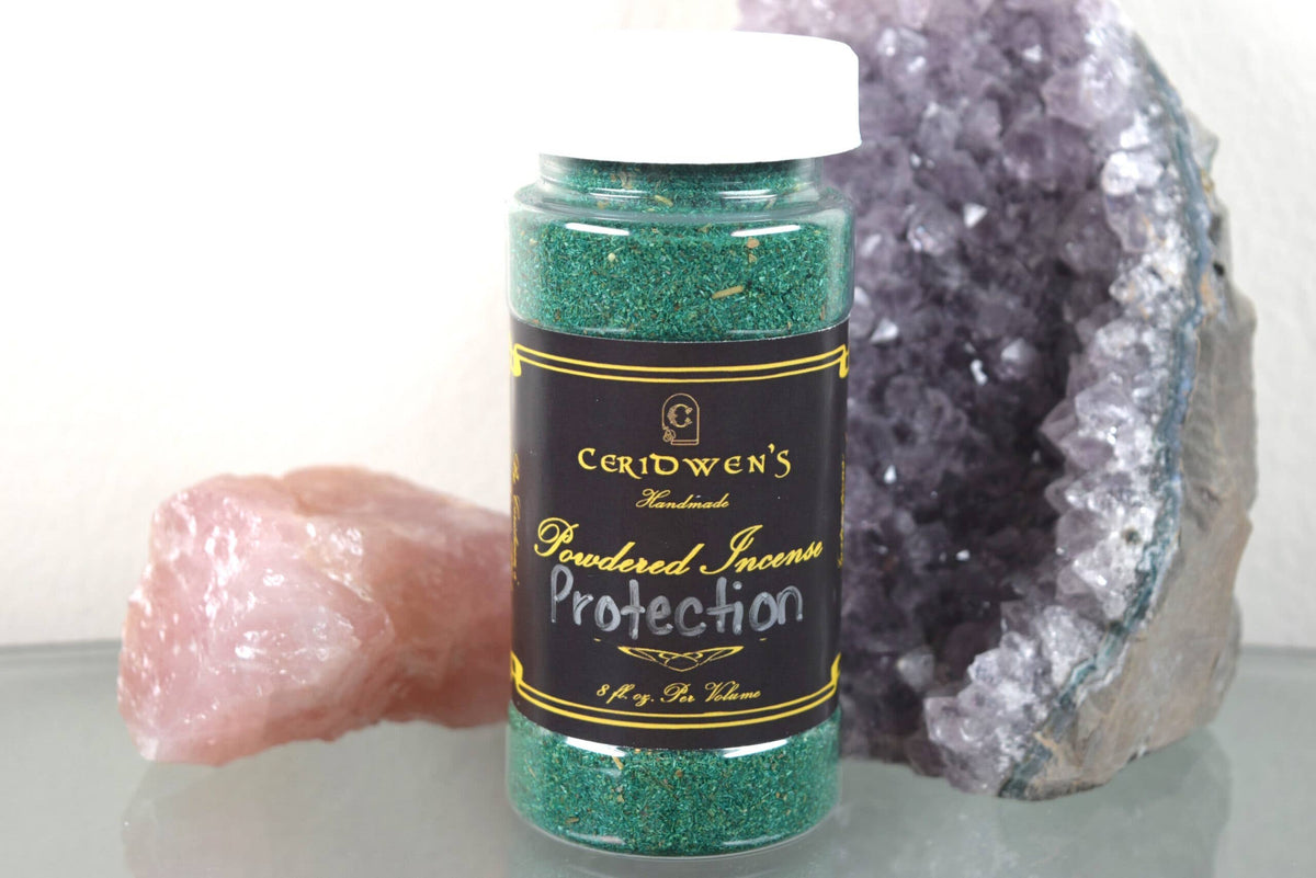 Protection Powdered Incense - protective energy beacon