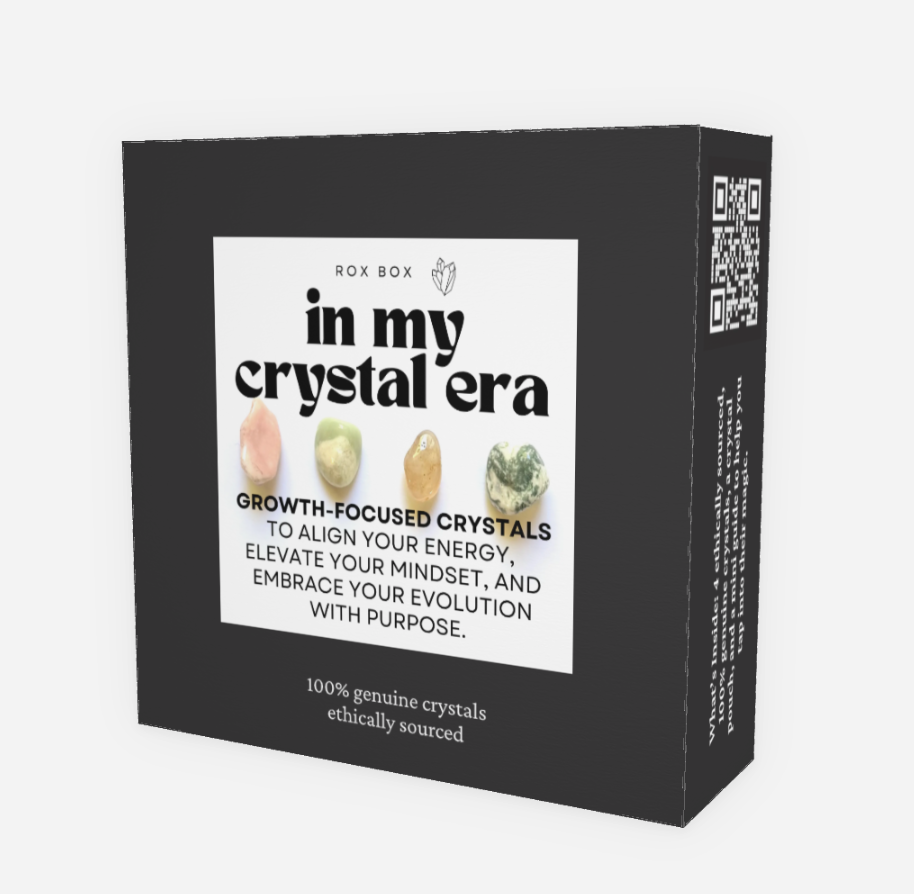 In my crystal era - crystals for growth - cheeky gift