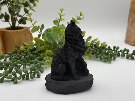 Shungite Figurine Wolf - EMF Protection