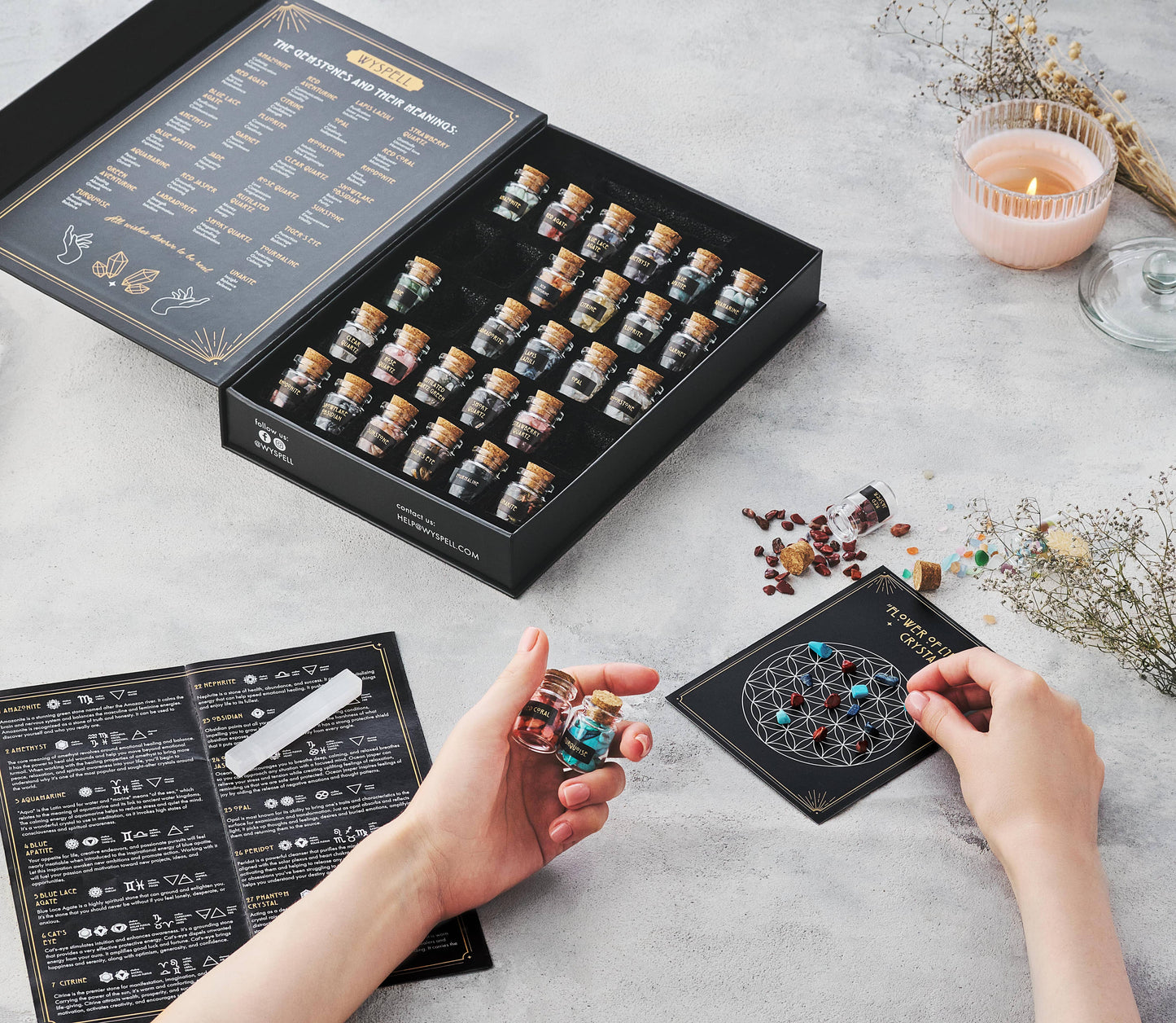 Wyspell Gemstone Kit 30 PCS